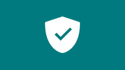 An icon representing a checkmark is depicted. 